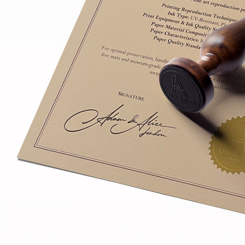 Certificate of Authenticity