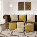 Classic Gold Flowers Artwork – Exclusive Gold Collection - Home Decor for Living Room/Bedroom/Hallway/Office – Brown – A4 - Set of 2- Adam & Alice London - ADAM and ALICE Premium Fine Wall Art Unframed Print – Flowers Art – Vase - Home Decor for Living Room Bedroom Hallway Office – Neutral Background - Grey Blue Green Brown – A3 A4 A2