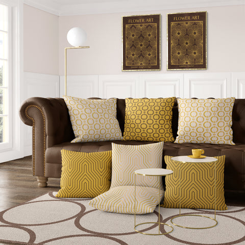 Classic Gold Flowers Artwork – Exclusive Gold Collection - Home Decor for Living Room/Bedroom/Hallway/Office – Brown – A4 - Set of 2- Adam & Alice London - ADAM and ALICE Premium Fine Wall Art Unframed Print – Flowers Art – Vase - Home Decor for Living Room Bedroom Hallway Office – Neutral Background - Grey Blue Green Brown – A3 A4 A2