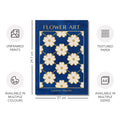 Classy Classic Flowers Artwork – London Gold Collection - Home Decor for Living Room/Bedroom/Hallway/Office – Blue – A4 - Set of 2- Adam & Alice London - ADAM and ALICE Premium Fine Wall Art Unframed Print – Flowers Art – Vase - Home Decor for Living Room Bedroom Hallway Office – Neutral Background - Grey Blue Green Brown – A3 A4 A2