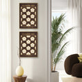 Classy Classic Flowers Artwork – London Gold Collection - Home Decor for Living Room/Bedroom/Hallway/Office – Brown – A4 - Set of 2- Adam & Alice London - ADAM and ALICE Premium Fine Wall Art Unframed Print – Flowers Art – Vase - Home Decor for Living Room Bedroom Hallway Office – Neutral Background - Grey Blue Green Brown – A3 A4 A2