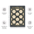 Classy Classic Flowers Artwork – London Gold Collection - Home Decor for Living Room/Bedroom/Hallway/Office – Gray – A4 - Set of 2- Adam & Alice London - ADAM and ALICE Premium Fine Wall Art Unframed Print – Flowers Art – Vase - Home Decor for Living Room Bedroom Hallway Office – Neutral Background - Grey Blue Green Brown – A3 A4 A2