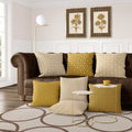 Golden Flowers Artwork – Gold Collection - Home Decor for Living Room/Bedroom/Hallway/Office – Brown – A4 - Set of 2- Adam & Alice London - ADAM and ALICE Premium Fine Wall Art Unframed Print – Flowers Art – Vase - Home Decor for Living Room Bedroom Hallway Office – Neutral Background - Grey Blue Green Brown – A3 A4 A2